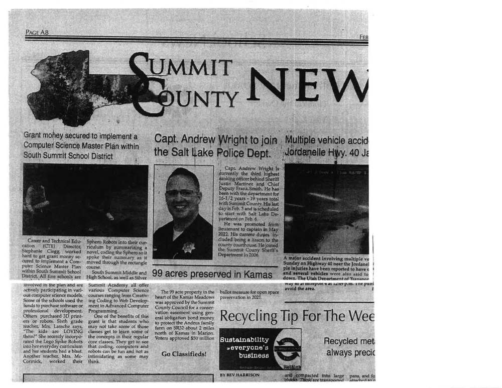 Summit County News