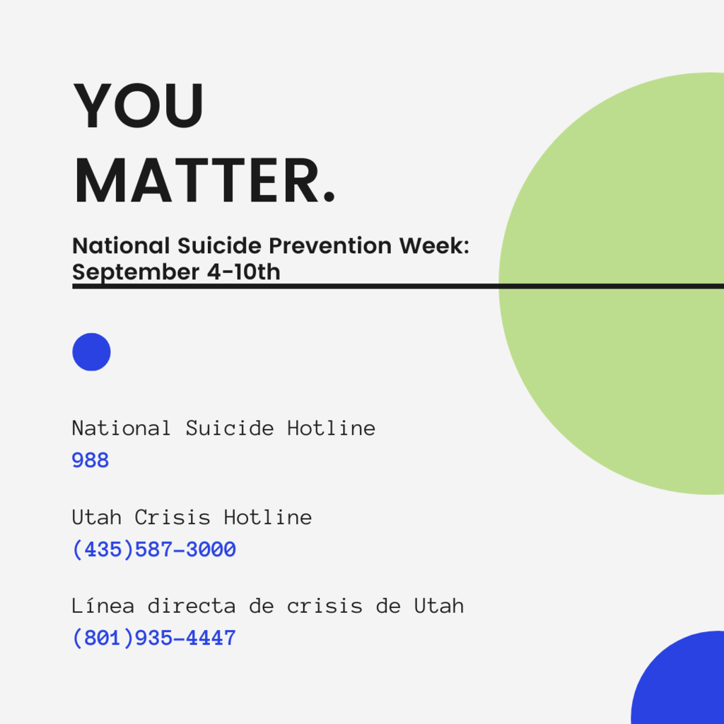 suicide prevention week